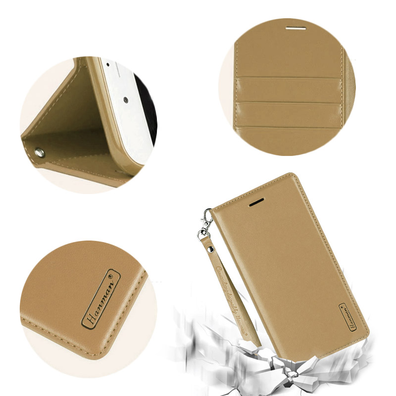 Maska na preklop Hanman Minor za Huawei Honor View 20 zlatna. — image 3
