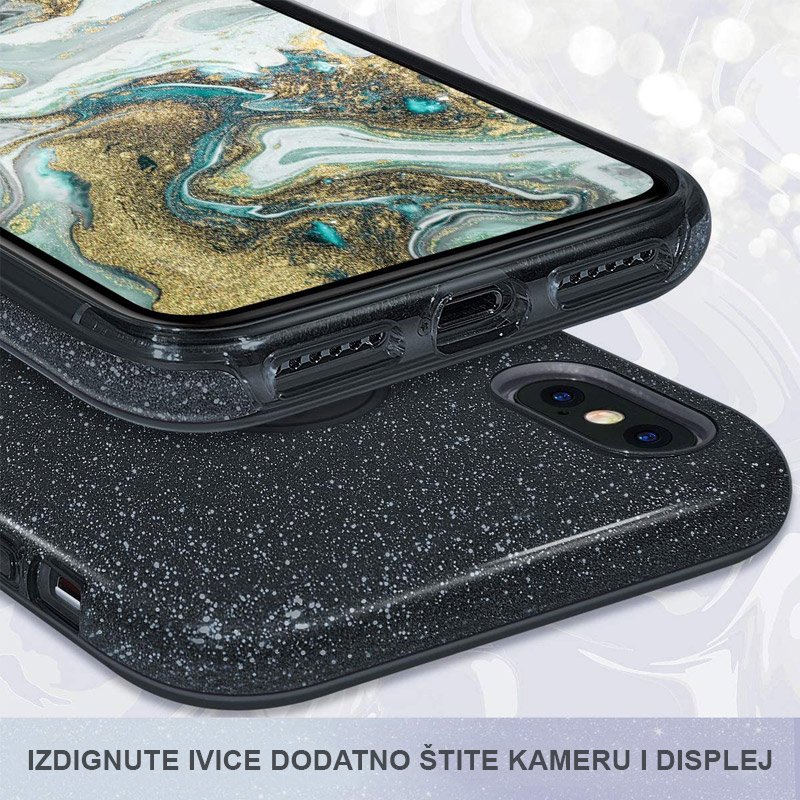 Maska Crystal Dust za Samsung Note 8/ N950 pink — image 3