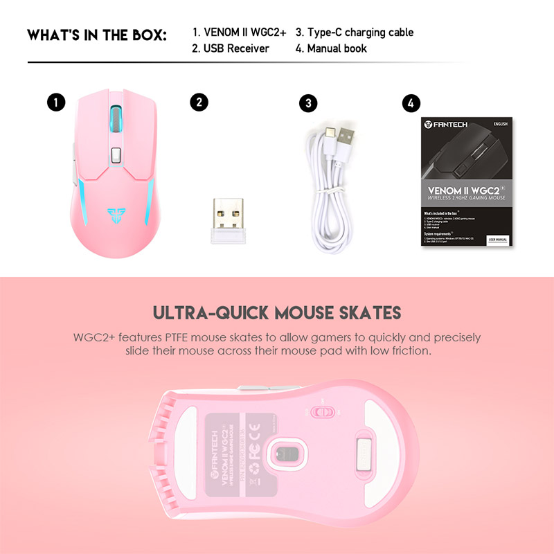 Mis Gaming Fantech WGC2 Venom II Sakura — image 6