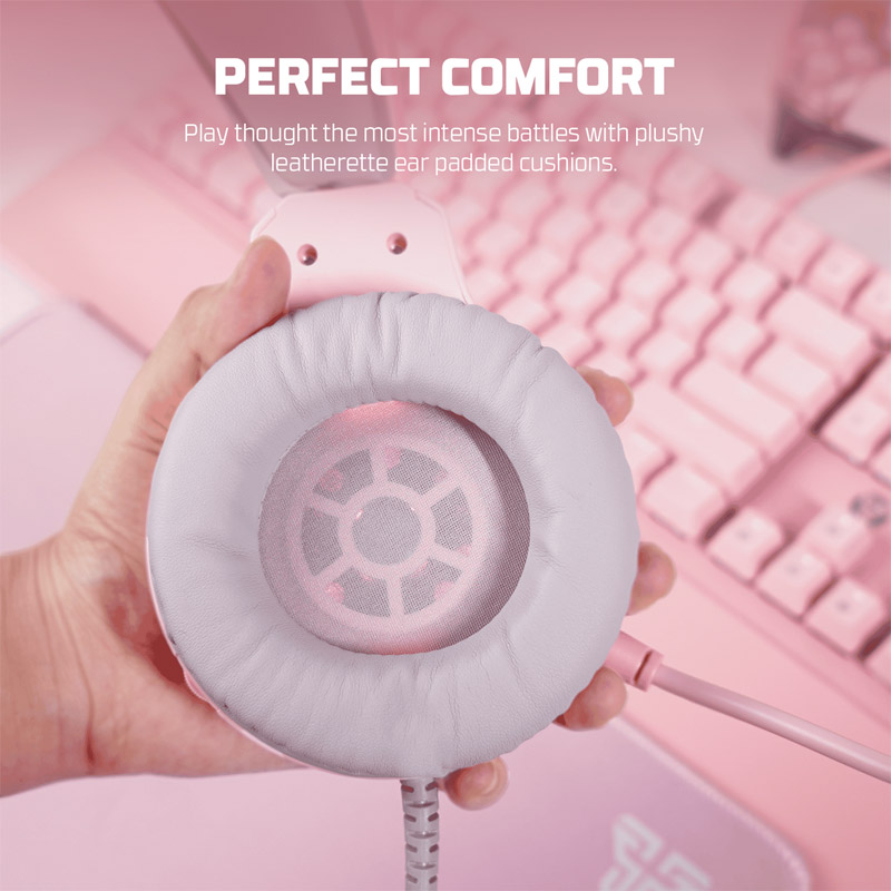 Slusalice Gaming Fantech HQ53 Flash Sakura — image 3