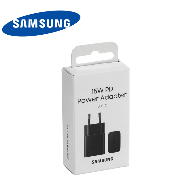 Samsung kucni punjac, USB-C 15W crni ORIGINAL — image 4