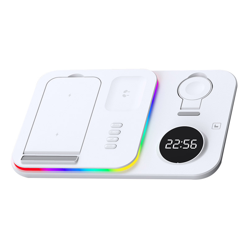 Bezicni punjac 5u1 magnetni RGB A82 30W beli — image 2