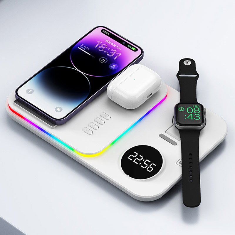 Bezicni punjac 5u1 magnetni RGB A82 30W beli — image 10